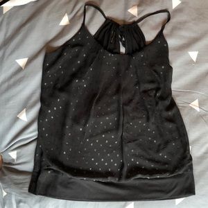 Maurices Black Tank Top Blouse size 0 (XL)